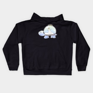 Terrarium Turtle - Snow Globe Kids Hoodie